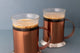 La Cafetière Copper Coffee Mug Set, 2 Pieces - Stainless Steel, Gift Boxed