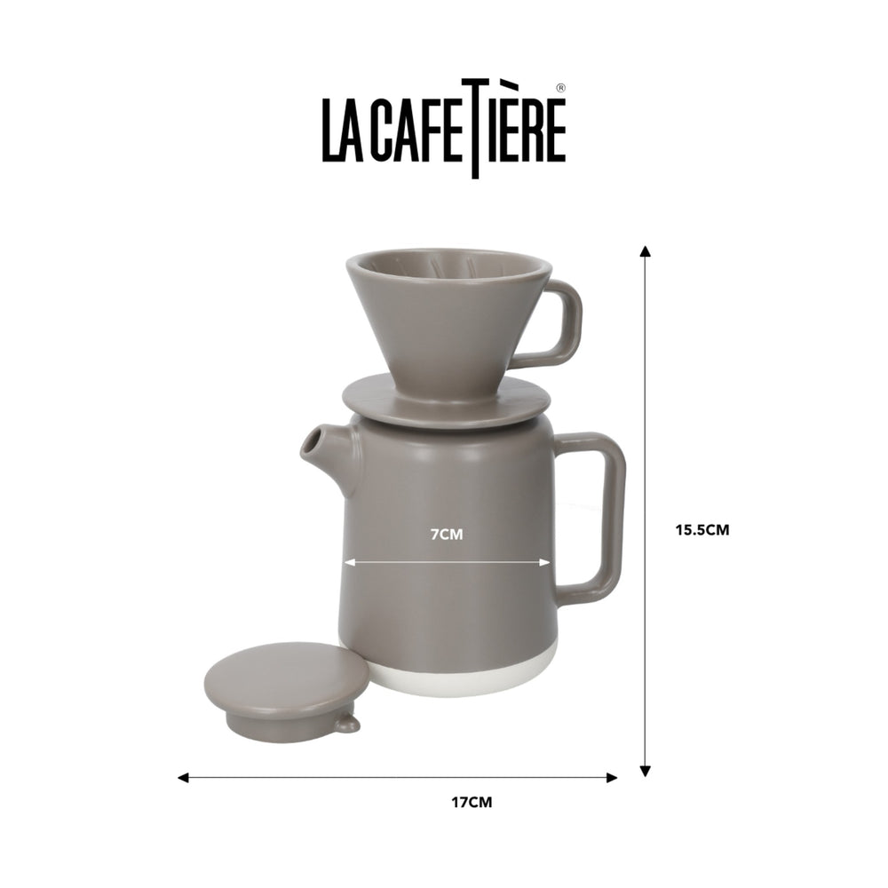 La Cafetière Seville Stoneware Pour Over Set - 2 Cup