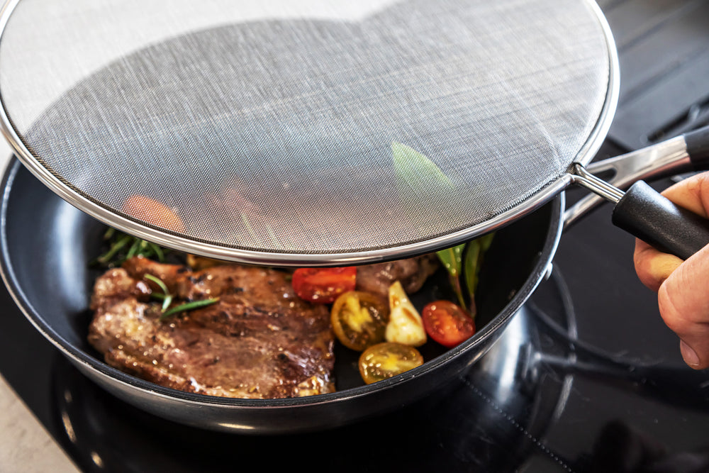 KitchenCraft Large Wire 28cm Splatter Screen