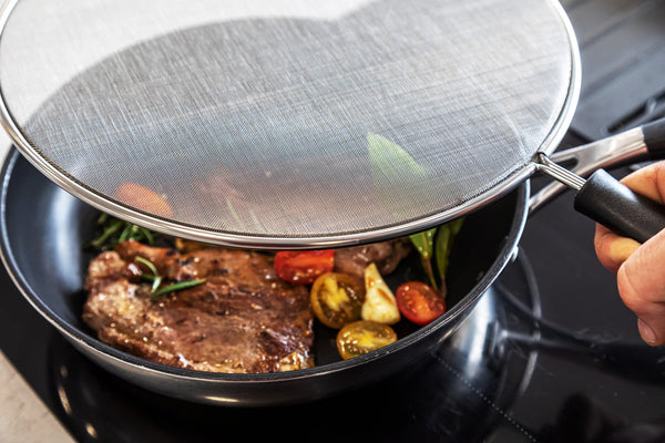 KitchenCraft Large Wire 28cm Splatter Screen image 6