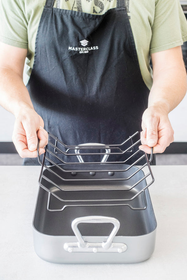 MasterClass Non-Stick Roasting Pan with Handles, 36cm x 27cm image 11