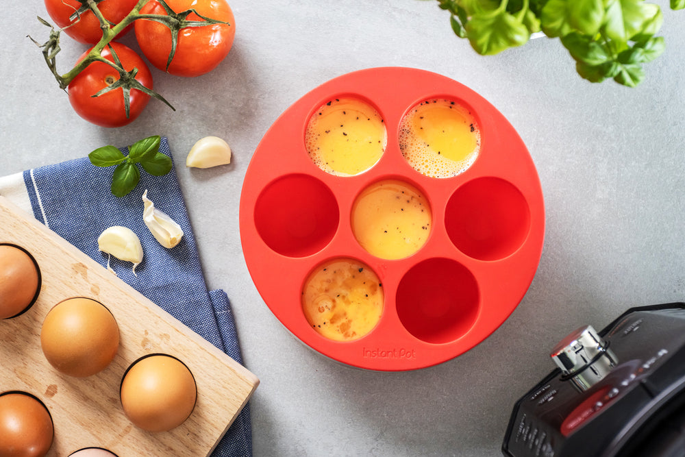 Instant Pot Silicone Egg Bites Pan with Lid