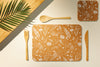 Natural Elements Set of 4 Biodegradable Cork Placemats, 21.5 x 19cm image 5