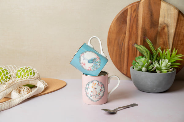 Mikasa Peacock Straight-Sided Porcelain Mug, 280ml image 5