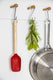 KitchenAid Birchwood Spoon Spatula with Silicone Head - Empire Red
