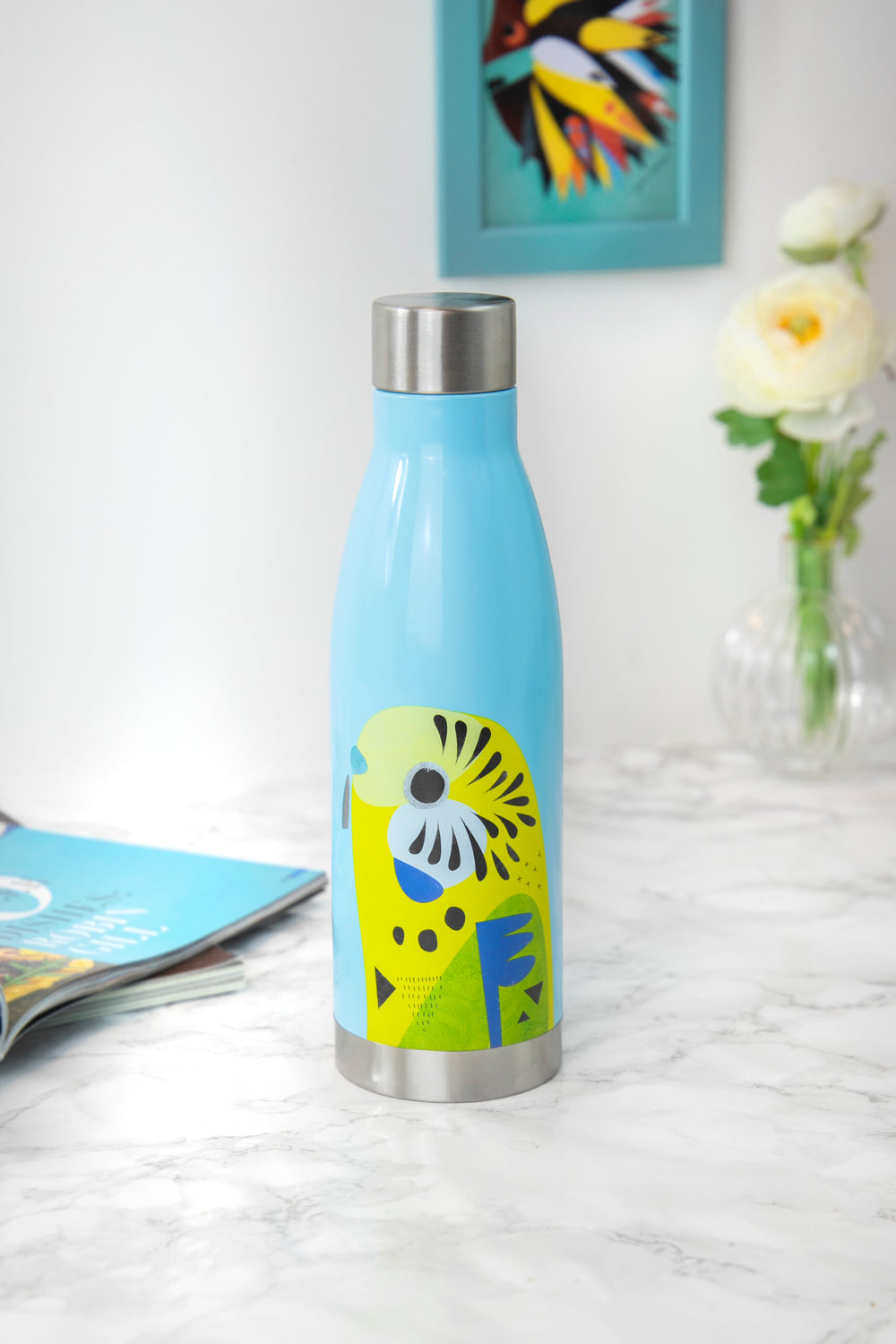 Maxwell & Williams Pete Cromer 500ml Budgerigar Double Walled Insulated Bottle