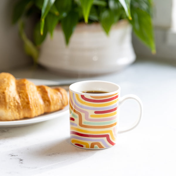 KitchenCraft Espresso Mug Soleada Abstract Design image 4