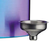 BarCraft Exotic Rainbow Hip Flask with Easy Pour Funnel image 6