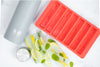 BUILT Water Bottle Ice Cube Tray, BPA Free Easy Release Flexible Silicone, Red, 19.5 x 11.5cm image 12