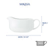Mikasa Chalk Porcelain Gravy Boat, 700ml, White image 6