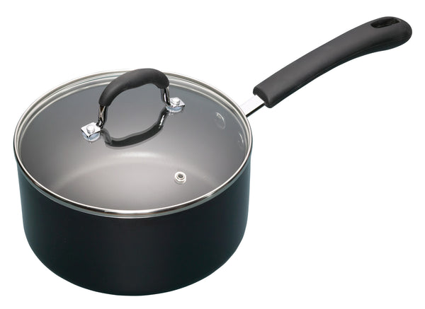 4pc Saucepan Bundle including Heavy Duty Non-Stick 20cm Saucepan with Lid and 3x Stainless Steel Saucepan Divider Baskets image 4