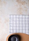 Mikasa Industrial Check Cotton and Linen Table Runner, 230 x 33cm image 2