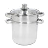 KitchenCraft World of Flavours Italian Pasta Pot with Steamer Insert image 3