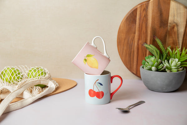 Mikasa Lemon Straight-Sided Porcelain Mug, 280ml image 5