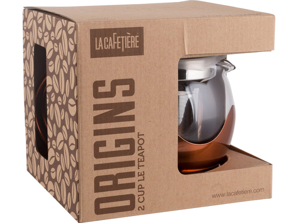 La Cafetiere Origins Two Cup Le Teapot Copper image 3