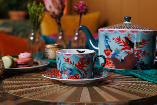 Mikasa x Sarah Arnett Porcelain Cup and Saucer, 250ml image 2
