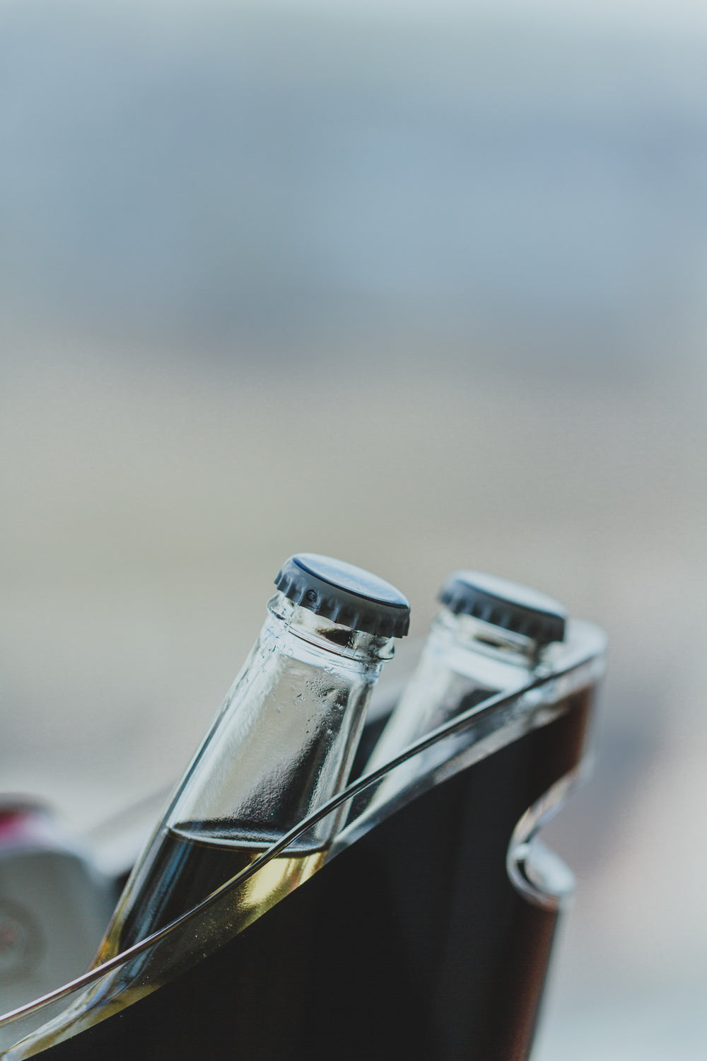 BarCraft Black Acrylic Drinks Pail / Cooler