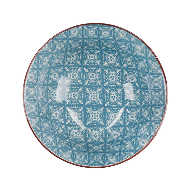 KitchenCraft Set of 4 Ceramic Cereal Bowls - 'Vibrance' Design image 8