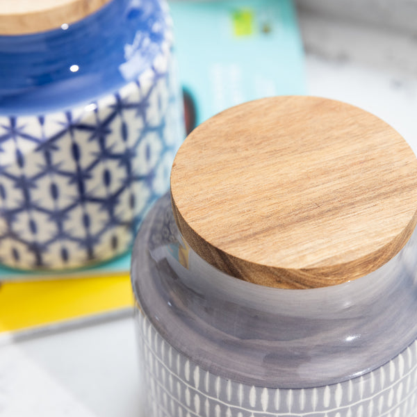 Mikasa Drift Storage Jar Grey image 6