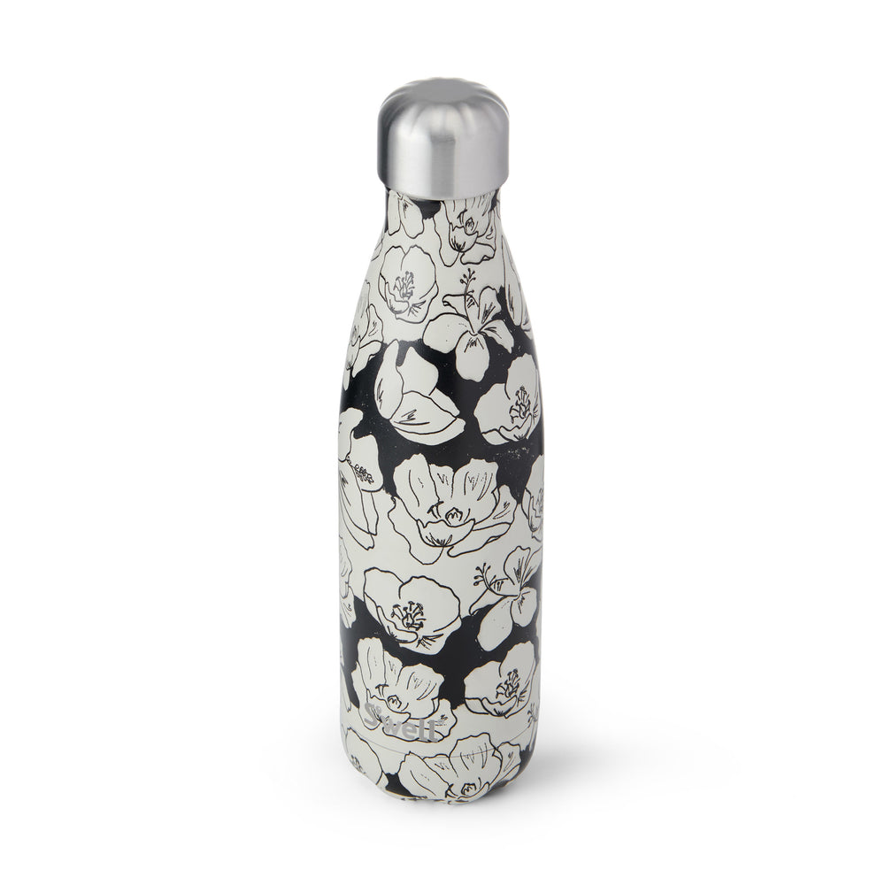 S'well Charcoal Bloom Bottle, 500ml