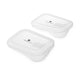 MasterClass All-in-One Set of 2 Replacement Lids - Small