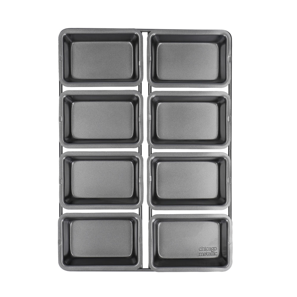 Chicago Metallic Non-Stick Eight Hole Mini Loaf Pan