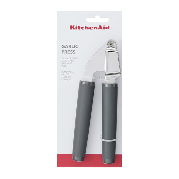 KitchenAid Soft Grip Garlic Press - Charcoal Grey image 4