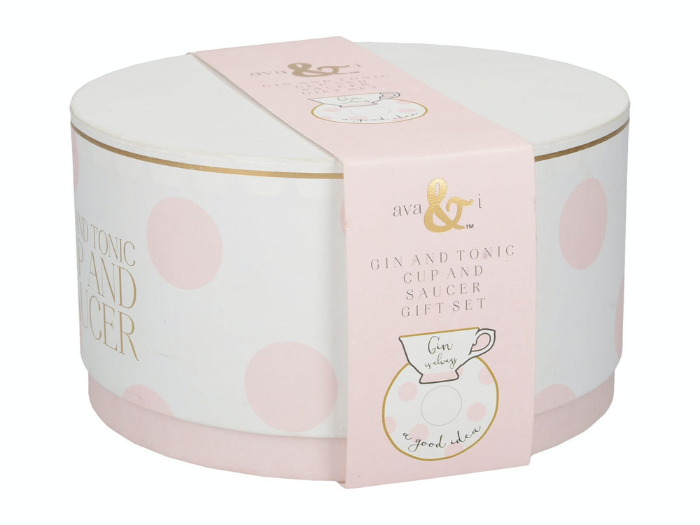 Creative Tops Ava & I Gin And Tonic Cup And Saucer