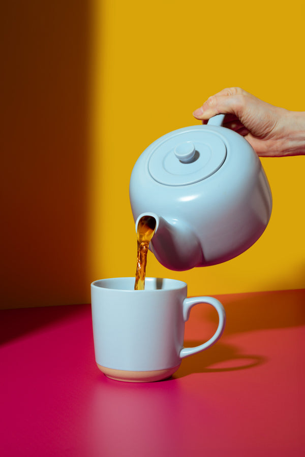 La Cafetière Classic Teapot 4 Cup, Sky Blue, 1.2L image 6