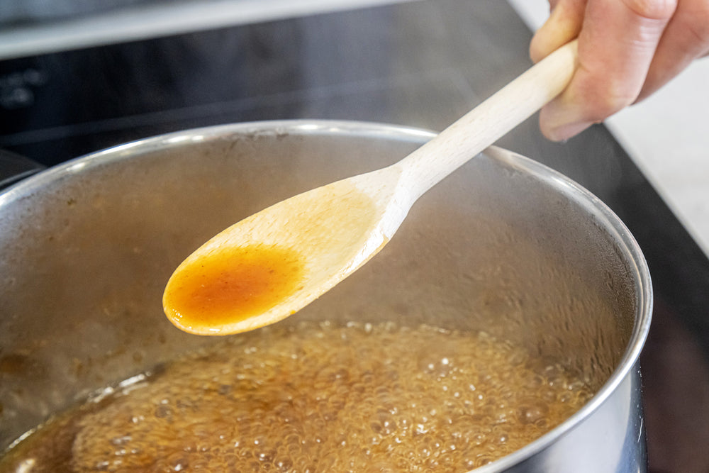KitchenCraft Set of Three Beech Wood Spoons