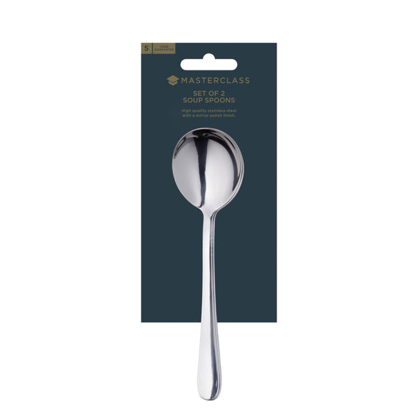 MasterClass Set of 2 Soup Spoons image 3