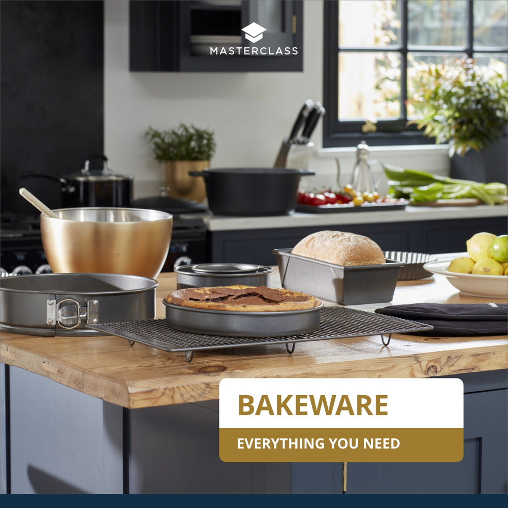 MasterClass Non-Stick Loose Base Springform Cake Pan, 15cm