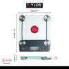 Taylor Pro Touchless TARE Digital Dual 14.4Kg Kitchen Scale image 10