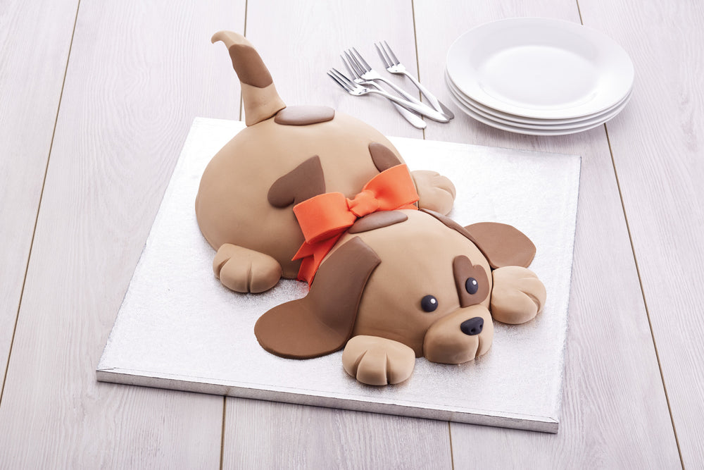 Sweetly Does It Silver 35cm Square Cake Board