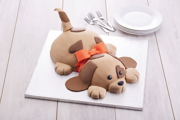 Sweetly Does It Silver 35cm Square Cake Board image 2