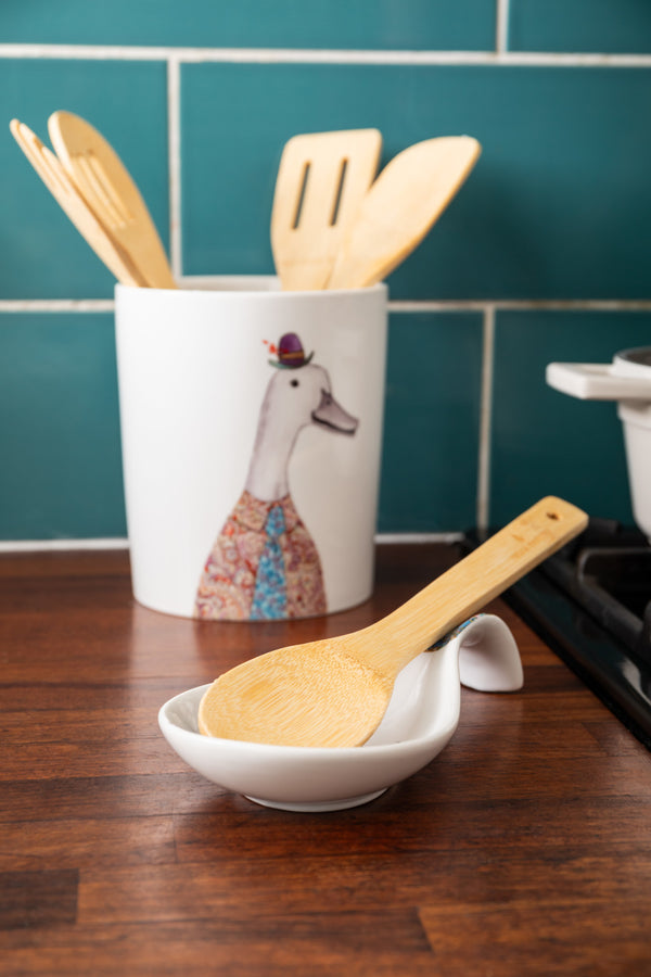 Mikasa Tipperleyhill Decorative Porcelain Utensil Pot Holder, 14 x 17CM image 5