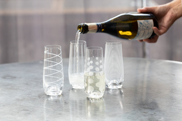 Mikasa Cheers Pack Of 4 Stemless Flute Glasses image 7