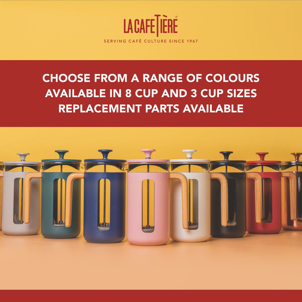 La Cafetière Pisa 8-Cup Cafetière, Navy image 11