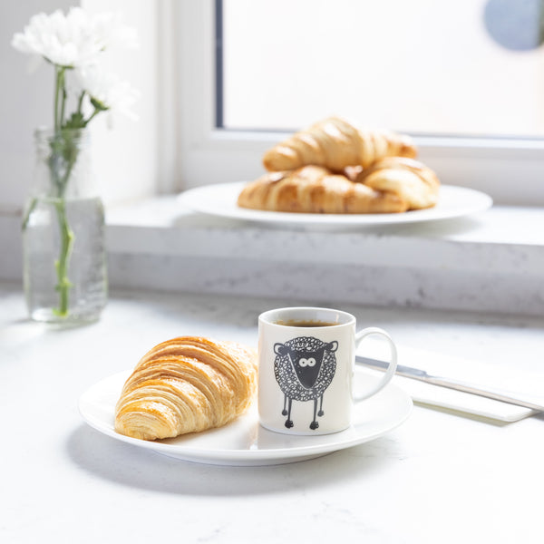 KitchenCraft 80ml Porcelain Sheep Espresso Cup image 4