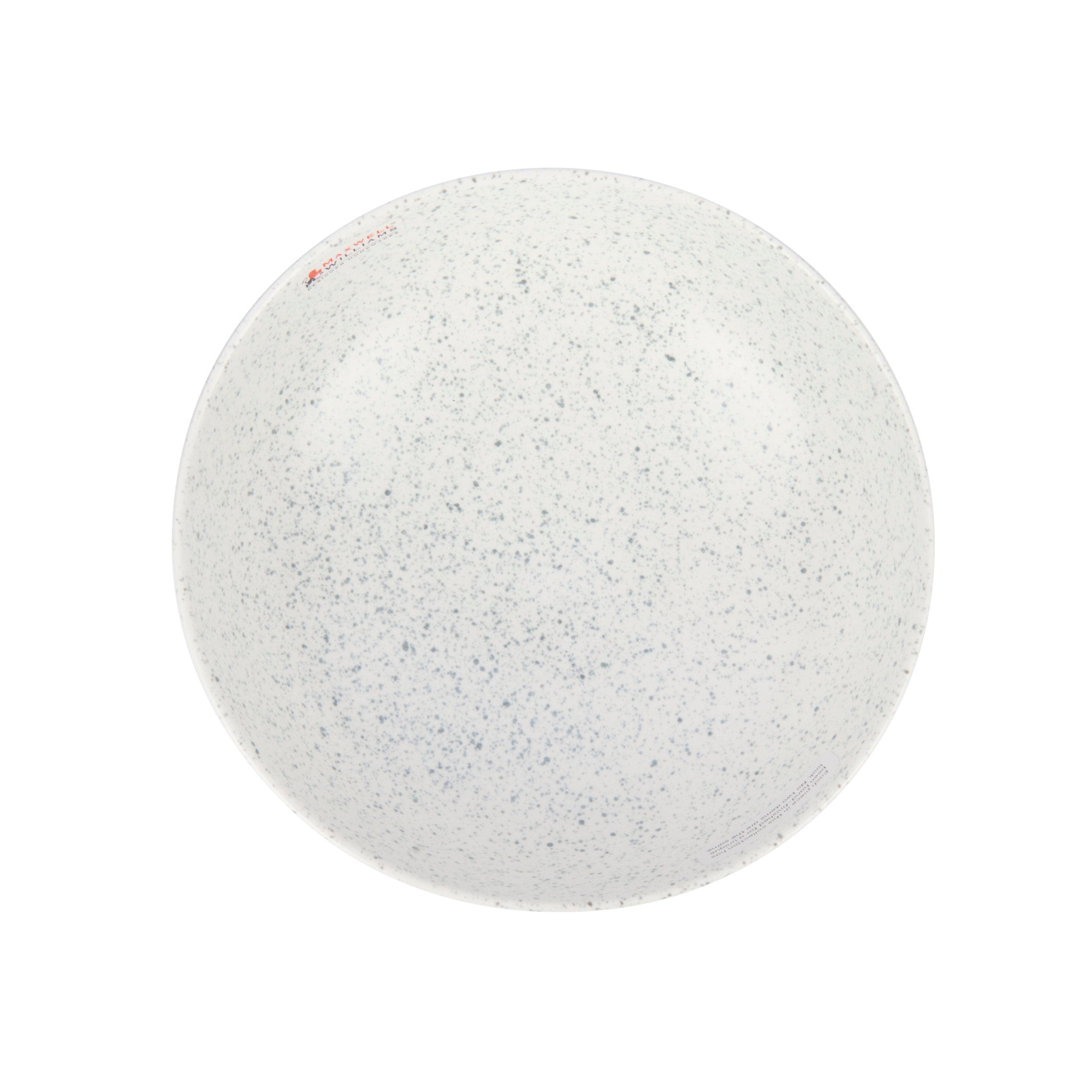 Maxwell & Williams Ciotola Portata In Porcellana Caviar Speckle - Design Elegante, 36 Cm, Crema E Nero Ciotola Elegante Per Hosting - 12