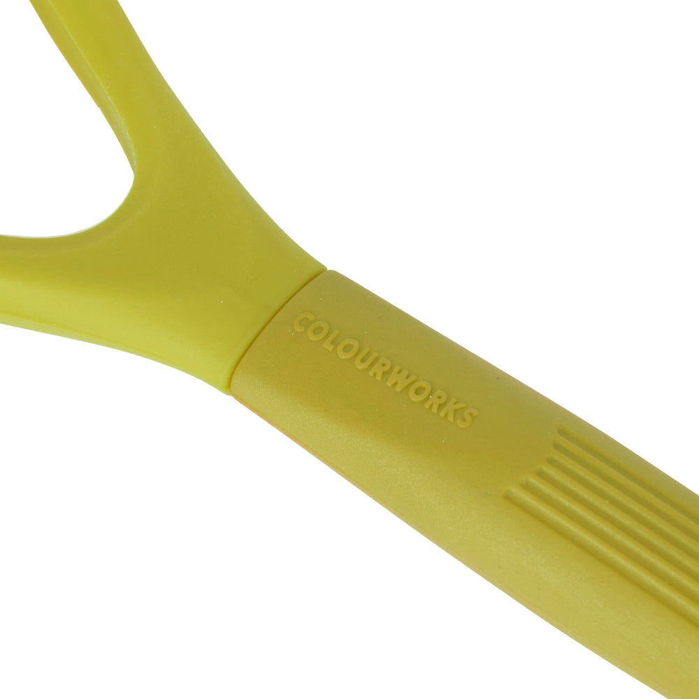 Colourworks Green Silicone Potato Masher with Built-In Scoop