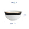 Mikasa Luxe Deco China Cereal Bowls, Set of 4, 14cm image 7