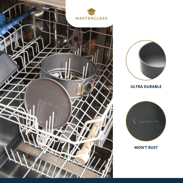 MasterClass Non-Stick Loose Base Springform Cake Pan, 15cm image 10