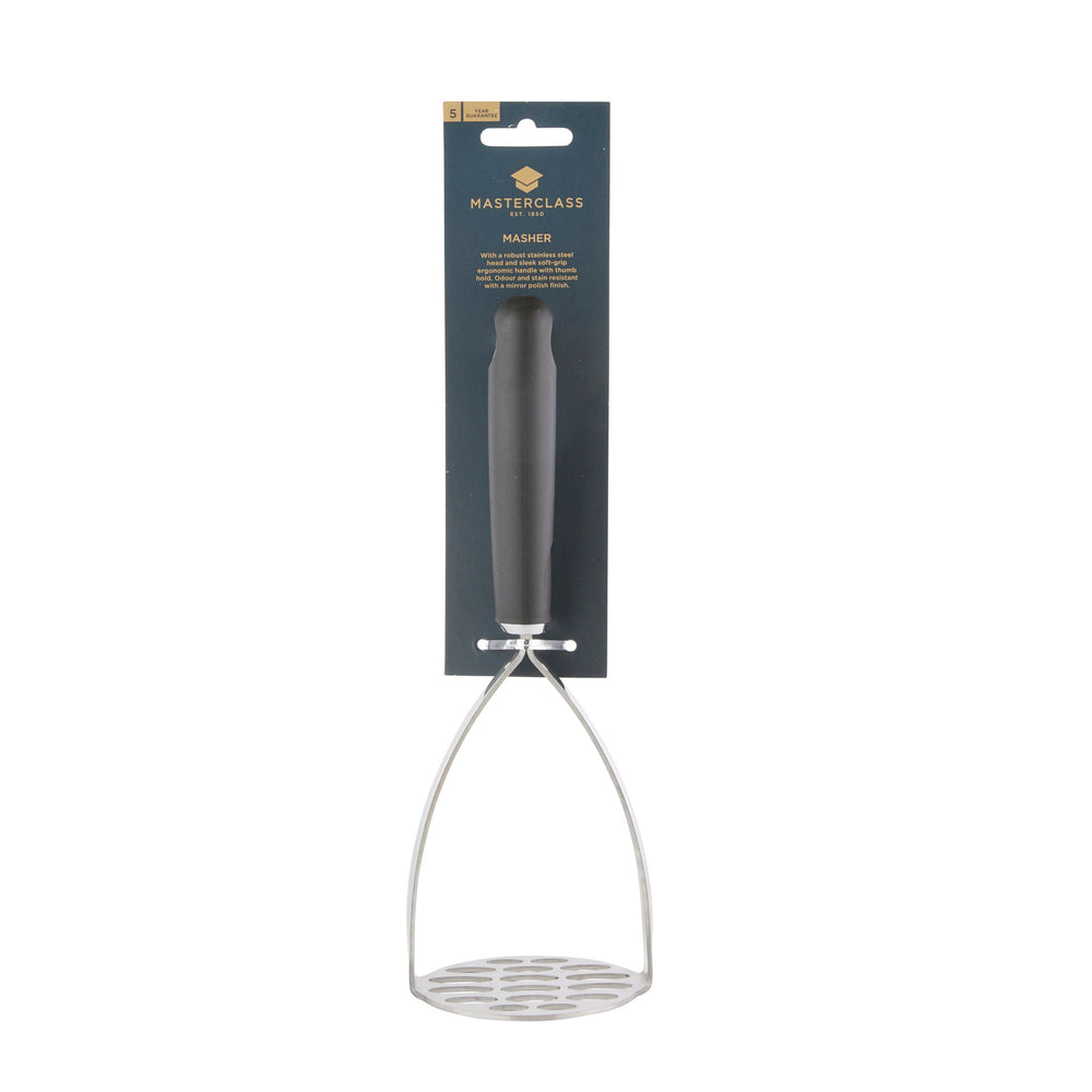MasterClass Soft Grip Stainless Steel Masher