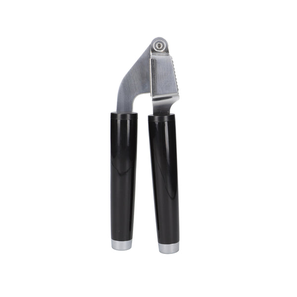 4pc Onyx Black Utensil Set with Multi-Function Can Opener, Pizza Wheel, Garlic Press and Euro Peeler image 6