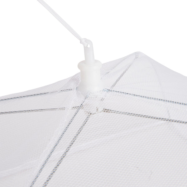 KitchenCraft 40cm White Umbrella Food Cover image 4
