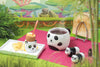 KitchenCraft Painted Ceramic Novelty Panda Mug with Lid image 2