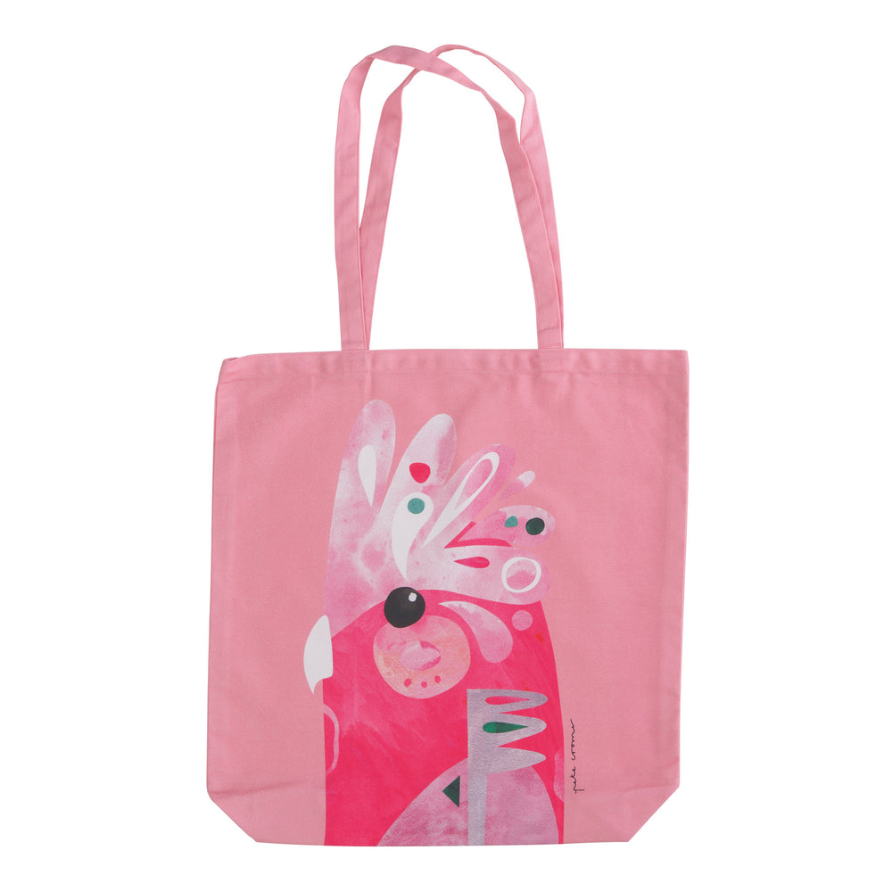 2pc Galah Hydration Travel Set with 500ml Double Walled Insulated Bottle and Cotton Tote Bag