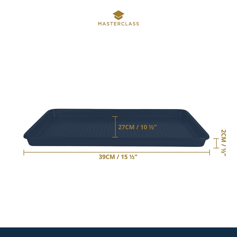 MasterClass Crusty Bake Non-Stick Baking Tray, 39cm x 27cm