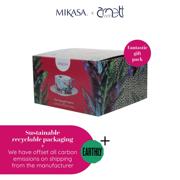 Mikasa x Sarah Arnett Porcelain Cup and Saucer, 250ml image 11